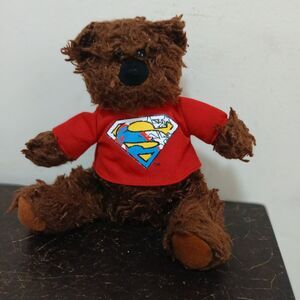 Superman bear kellytoy vintage